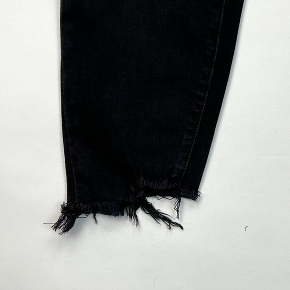 Good American Good Legs Step Fray Hem Skinny Jeans Women 16 Stretch GLSH616T - Picture 4 of 16